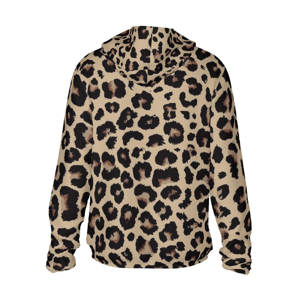 Animal Print Sun Protective Lightweight Zipper Hoodie