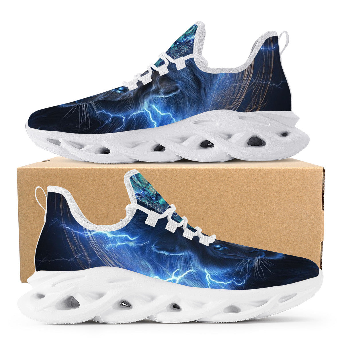 Control Sneaker - Lighting lion