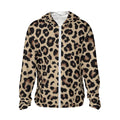 Animal Print Sun Protective Lightweight Zipper Hoodie
