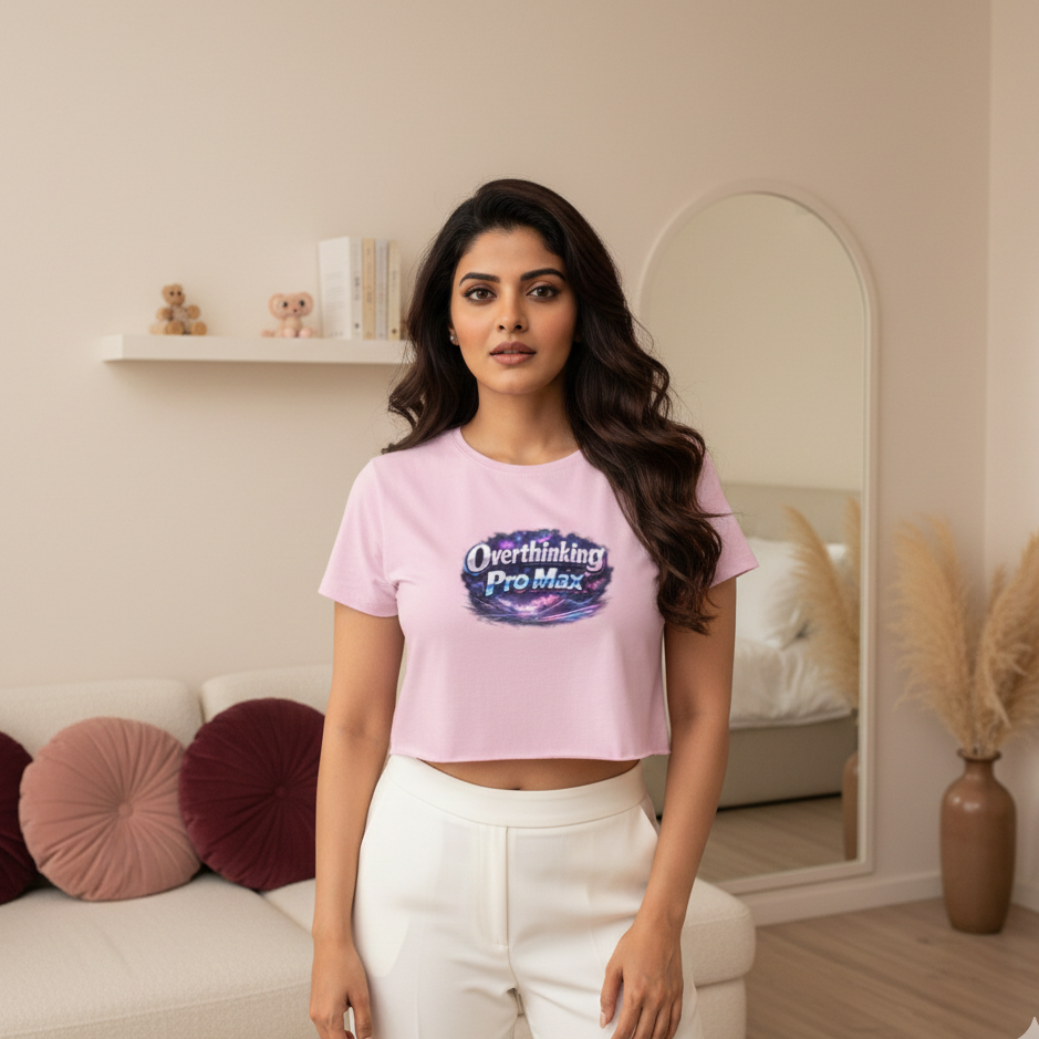 Over thinking PRO MAX | Crop top for her |