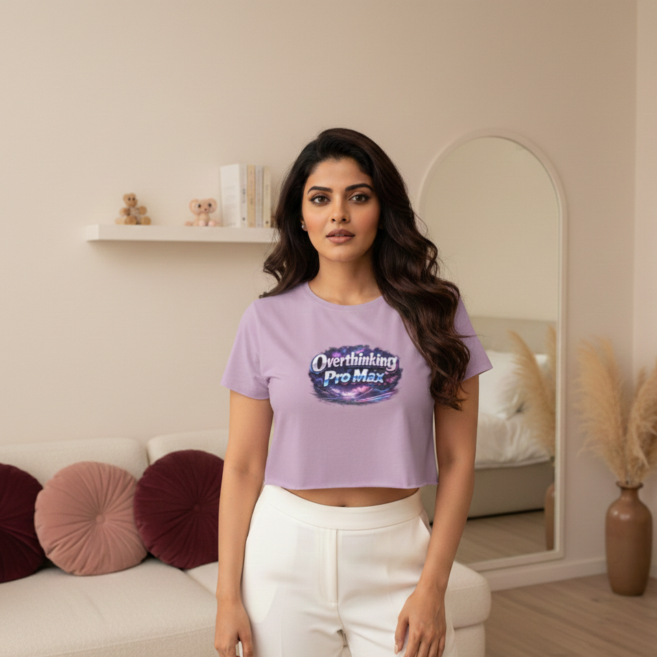 Over thinking PRO MAX | Crop top for her |